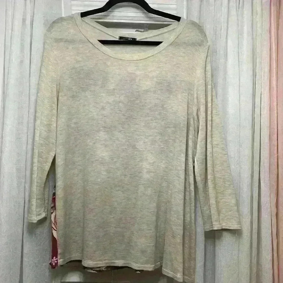 1X Papermoon Stitch Fix Blouse 3/4 sleeves worn twice. 2T - Picture 2 of 8